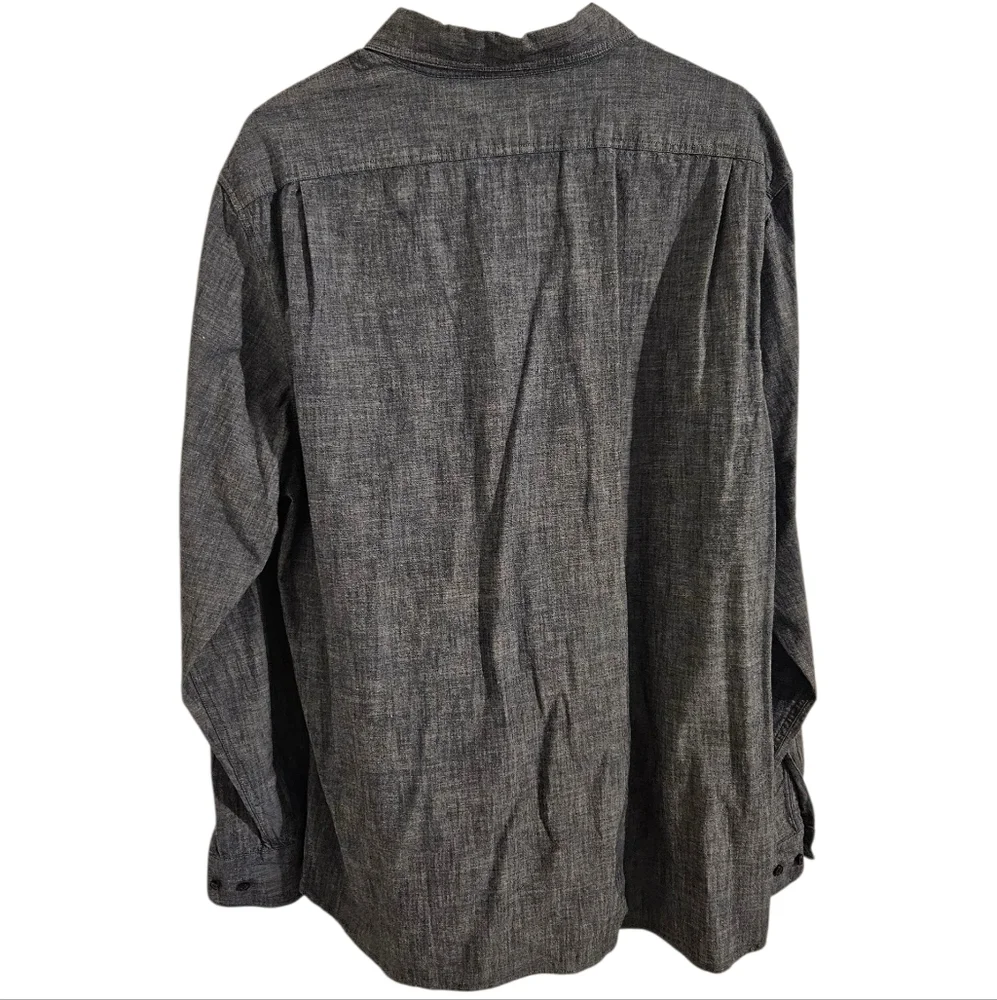 Banana Republic Charcoal Button-Down Shirt